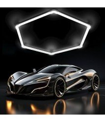 Hexagon SET Lights 1HEX 42W With Accessories