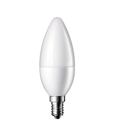 LED BULB E14 6W 220V 2700K - DIMMABLE 