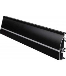 ALUMINIUM PROFILE FOR FLOOR BLACK COLOUR L=2M