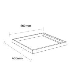 LED PANEL FRAME 600x600mm Type B