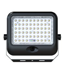 LED SOLAR FLOODLIGHT 4800LM 15Ah CCT IP65 + SENSOR - REMOTE CONTROL 20W