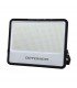 LED SMD FLOODLIGHT BLACK 500W 140lm/W AC180-265V 90° IP65 4000K - 100cm CABLE