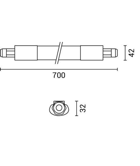LED 18W 2250LM 4000K BATTEN FIXTURES IP65 - LINKABLE