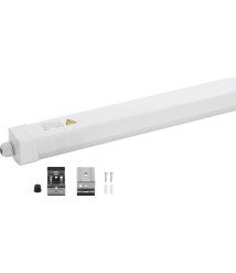 LED TRI-PROOF FIXTURE 20W 60CM IP65 2400LM 4000K IK08 - LINKABLE
