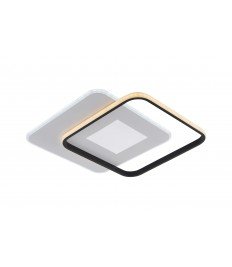 LED CEILING LAMP 60W/4800LM WH+BK 3000-6000K DIMMABLE + Remote Control