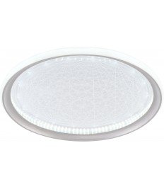 LED CEILING LAMP 42W/2340LM SILVER+CR 3000-6000K DIMMABLE + Remote Control