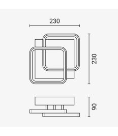LED PENDANT LAMP 13W/1040LM WHITE 3000K 175-265V