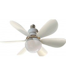 LED Fan Ceiling 12W/3CCT White + Remote Control