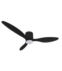 LED FAN CEILING 18W/3CCT 1440LM 100-240V BLACK - REMOTE CONTROL