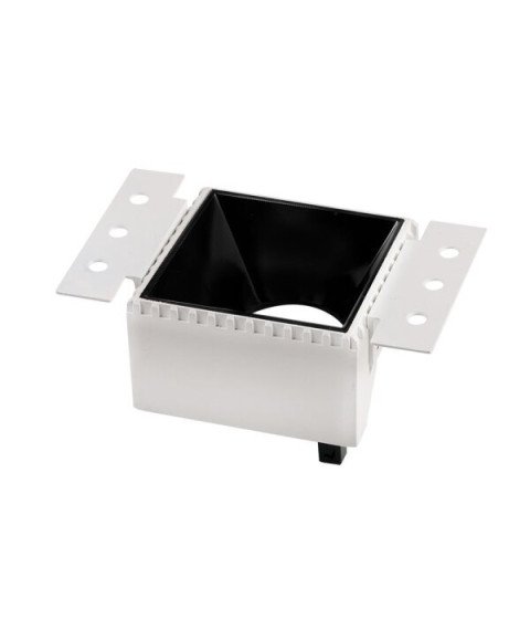 SPOTLIGHT FIXTURE ALUMINIUM SQUARE WHITE GU10-SOCKET IP20 MAX-35W