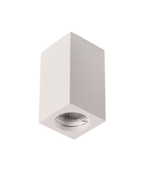 CEILING  LAMP SURFACE SQUARE GYPSUM GU10-SOCKET MAX-10W