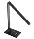 Desk lamp with wireless charging, Black, CCT 5W