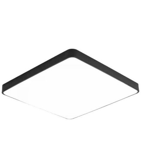 LED CEILING / PENDENT LIGHT SQUARE 5630SMD 64W AC175-260V 4800LM 3000K - BLACK