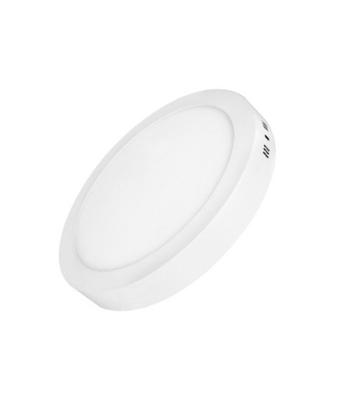12W LED SURFACE PANEL ROUND 840lm AC85-265V 4500K - BACKLIT MINI MODULE