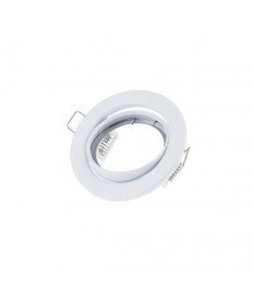 ROUND RING ADJUSTABLE WHITE BODY Φ82*29mm Φ75mm  G5.3