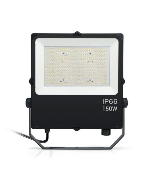 LED SMD FLOODLIGHT 150W AC200-277V IP66 100LM/W PF>0.9 CCT-CHANGING WITH BREATH PLUG