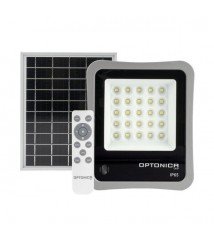 SOLAR POWER LED FLOODLIGHT 6W 400Lm 6000K 3.2V/5Ah