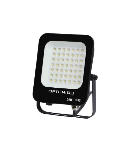 LED SMD FLOODLIGHT BLACK 30W 2700LM AC220-240V 90° IP65 4500K