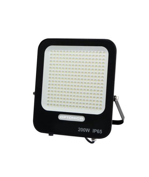 LED SMD FLOODLIGHT BLACK 200W 18000LM AC220-240V 90° IP65 4500K