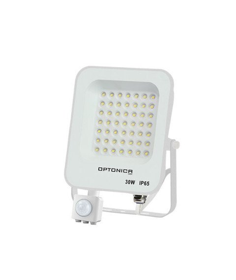 LED SMD FLOODLIGHT WHITE 30W 2700LM AC220-240V 90° IP65 3000K + SENSOR LED SMD FLOODLIGHT WHITE 30W 2700LM AC220-240V 90° IP65 3000K + SENSOR