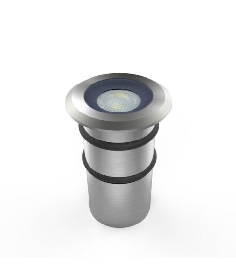 LED UNDERGROUND LIGHT 1W STAINLESS STEEL 350MA 20/60°  IP68 - WH
