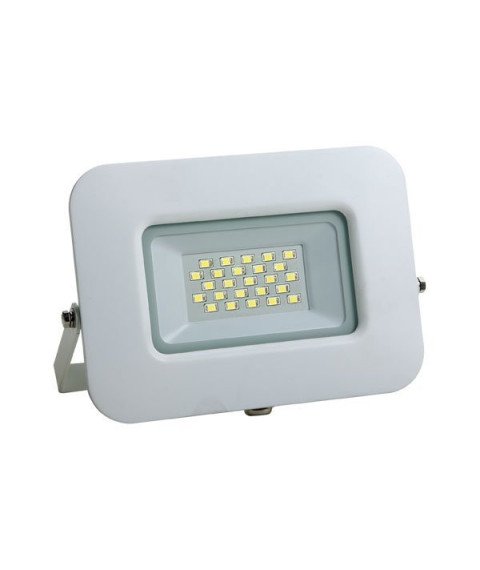LED SMD FLOODLIGHT WHITE EPISTAR 20W AC170-265V 150° IP65 4500K 70CM CABLE