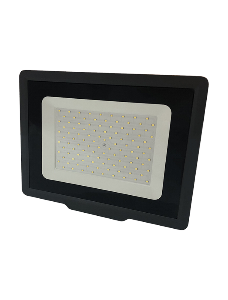 LED SMD FLOODLIGHT BLACK 100W 8000LM AC220265V 120° IP65 2700K