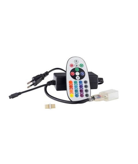 LED FLEX-NEON 0.5M POWER CABLE+RGB CONTROLLER(PIN CONNECTOR + END CAP)
