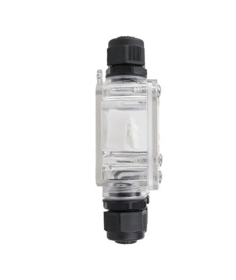 WATERPROOF BOX TERMINAL BLOCK IP68 - BOX SPLITTER 2 TERMINALS - TRANSPARANT