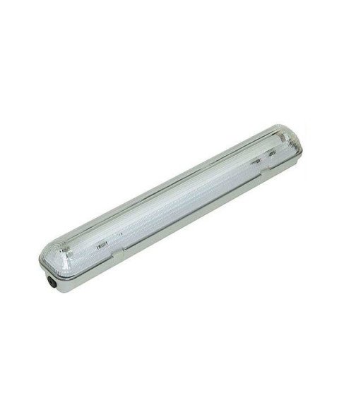 FIXTURE WITH LED TUBE T8 1*60CM 1*9W IP65 4500K - NEW