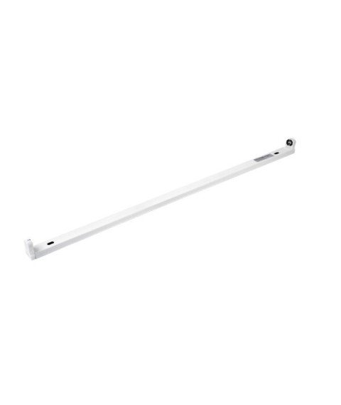 FIXTURE FOR ONE SIDE POWER LED TUBE T8 1*120CM IP20  - FIXTURE ONLY