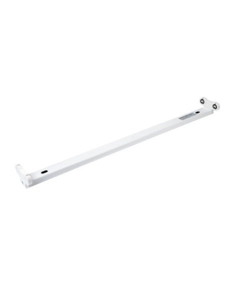 FIXTURE FOR ONE SIDE POWER LED TUBE T8 2*120CM IP20 - FIXTURE ONLY FIXTURE FOR ONE SIDE POWER LED TUBE T8 2*120CM IP20 - FIXTURE ONLY