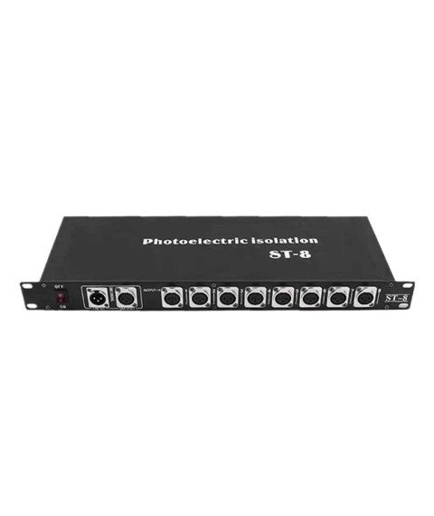 8 CHANNEL DMX SPLITTER ST-8
