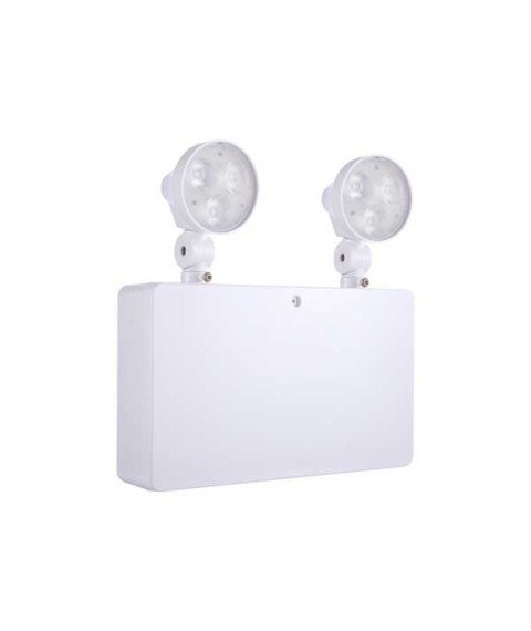 LED EMERGENCY LIGHT 3.6V 1800mAh 3-hours Emergency Duration with 2h self test