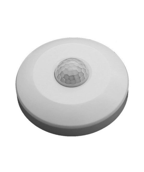 PIR MOTION SENSOR IP20 AC110-240V D:8m 360° Lux:10-2000