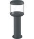 LAWN LAMP ALUMINIUM CLEAR PC E27 SOCKET 220-240V IP54