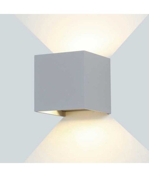 LED WALL LIGHT EPISTAR AC100-240V 6W IP54 494LM GREY BODY 3000K LED WALL LIGHT EPISTAR AC100-240V 6W IP54 494LM GREY BODY 3000K