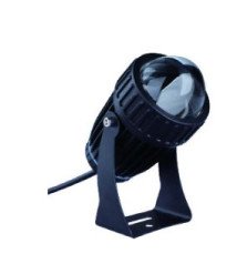WALL LAMP ALUMINIUM BLACK BODY WATERPROOF LIGHTING FIXTURE 10W 4000K 5º