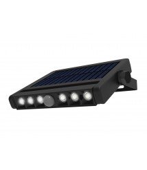 LED SOLAR WALL LIGHT 2Ah/3.2V 500lm PIR IP54