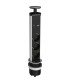 3-Sockets with Type A+C (TOTAL 5V/3.4A) with 1.5mm Cable Black 3-Sockets with Type A+C (TOTAL 5V/3.4A) with 1.5mm Cable Black