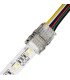 6-Pin L Shapes Connector with cable for  12mm RGBCCT  LED Light Strip