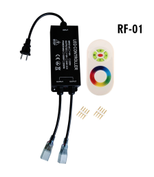 RGB Controller 220V High Power 1500/2500W, with wireless RF 24 keys Remote Controller