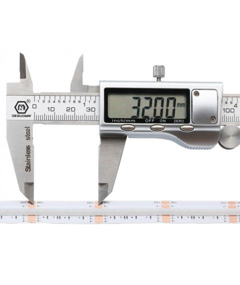24V High Density RGB-WW COB LED Strip 840 LEDs / m IP68 