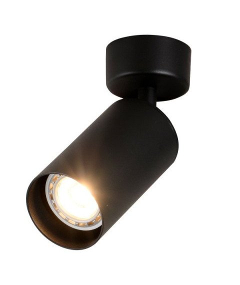 HANGING FIXTURE SINGLE HEAD GU10 ALUMINIUM BLACK BODY 6X10.8CM