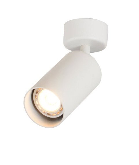 HANGING FIXTURE SINGLE HEAD GU10 ALUMINIUM WHITE BODY 6X10.8CM