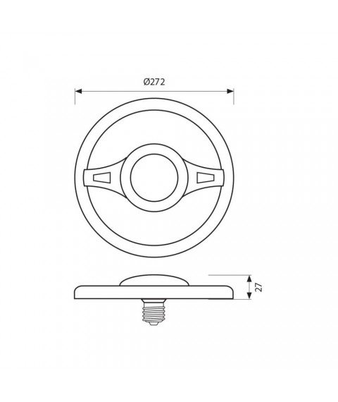 RING LED LAMP JUPITER LED ∙ 24W ∙ 2050LM ∙ E27 ∙ 3000K