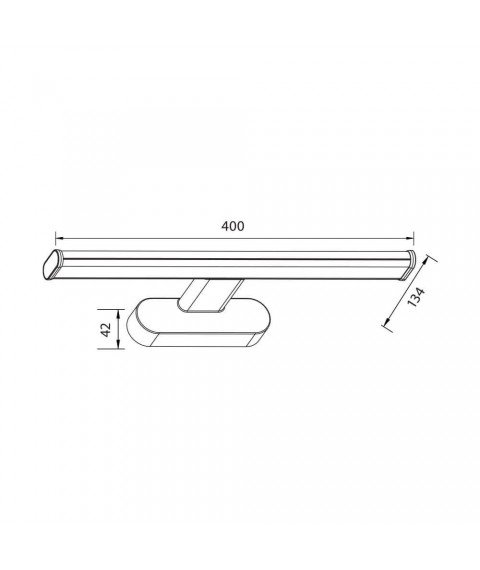 LED BATHROOM FIXTURE ARBA 8W ∙ 4000K ∙ IP44