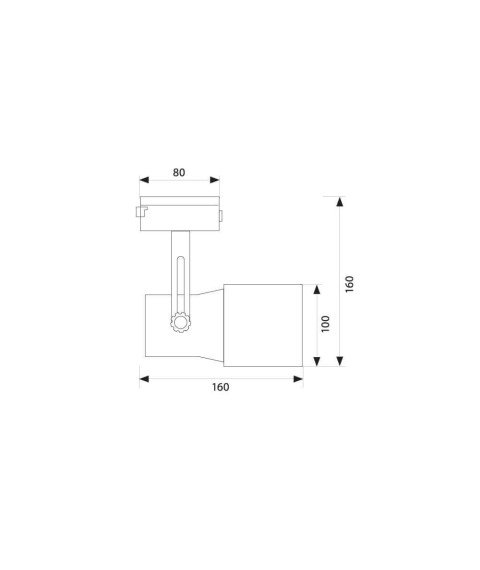 SPOT FOR TRACK LIGHTING TECHNO ∙ TL900 ∙ PAR30 ∙ E27 ∙ WHITE