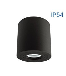 WATERPROOF DOWNLIGHT FOR SURFACE MOUNTING INEZ ∙ DL722 ∙ GU10 ∙ black ∙ IP54