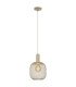 CHANDELIER ELINOR ∙ SSP950-1H ∙ 1xE27 ∙ metal+PVC ∙ MESH ∙ BEIGE CHANDELIER ELINOR ∙ SSP950-1H ∙ 1xE27 ∙ metal+PVC ∙ MESH ∙ BEIGE